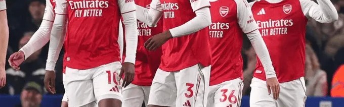 阿森纳本赛季第10场一球小胜，队史同期仅次于03/04赛季12次